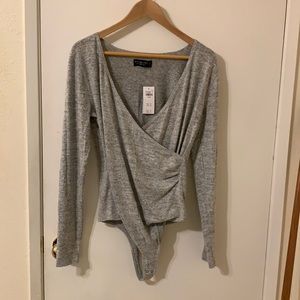 NWT Abercrombie and Fitch long sleeve body suit